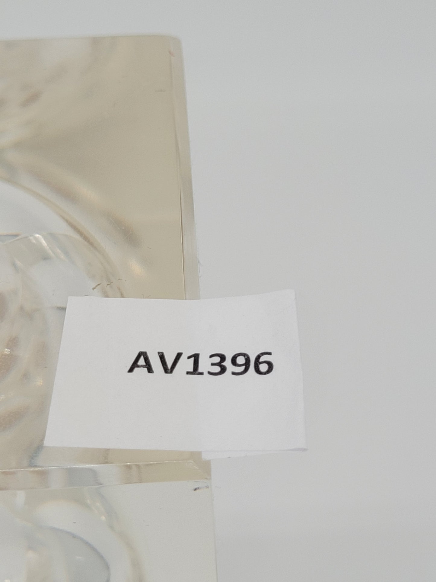 Sanduhr im Acrylblock Vintage Design Mid-Century Retro