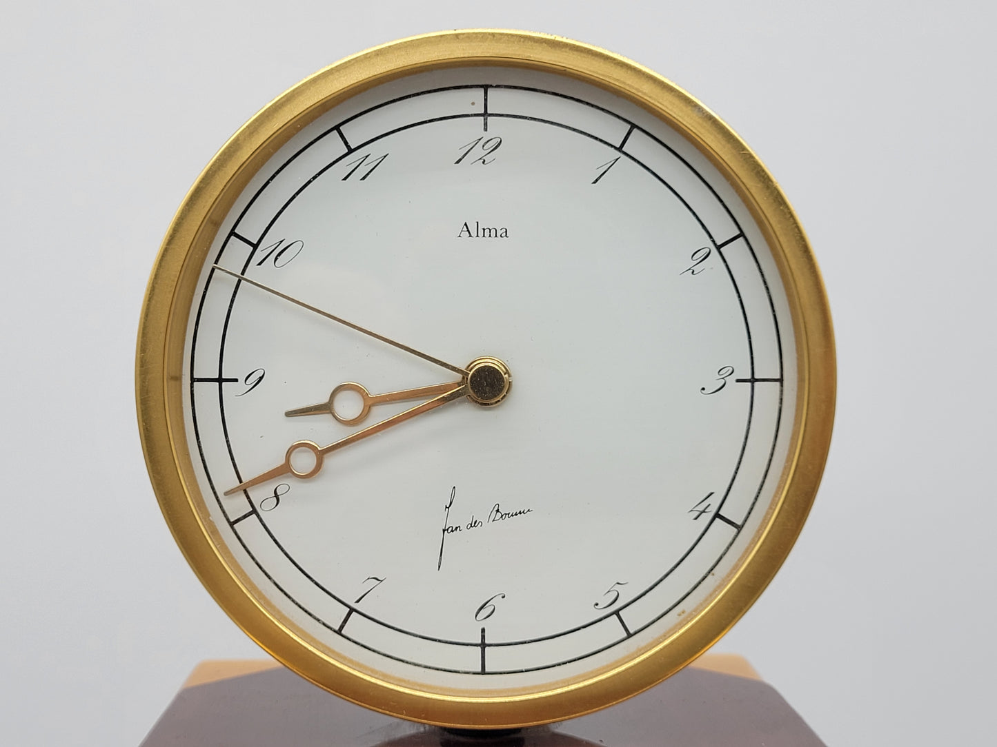 Uhr Tischuhr Standuhr Jan des Bouvrie Designer Vintage