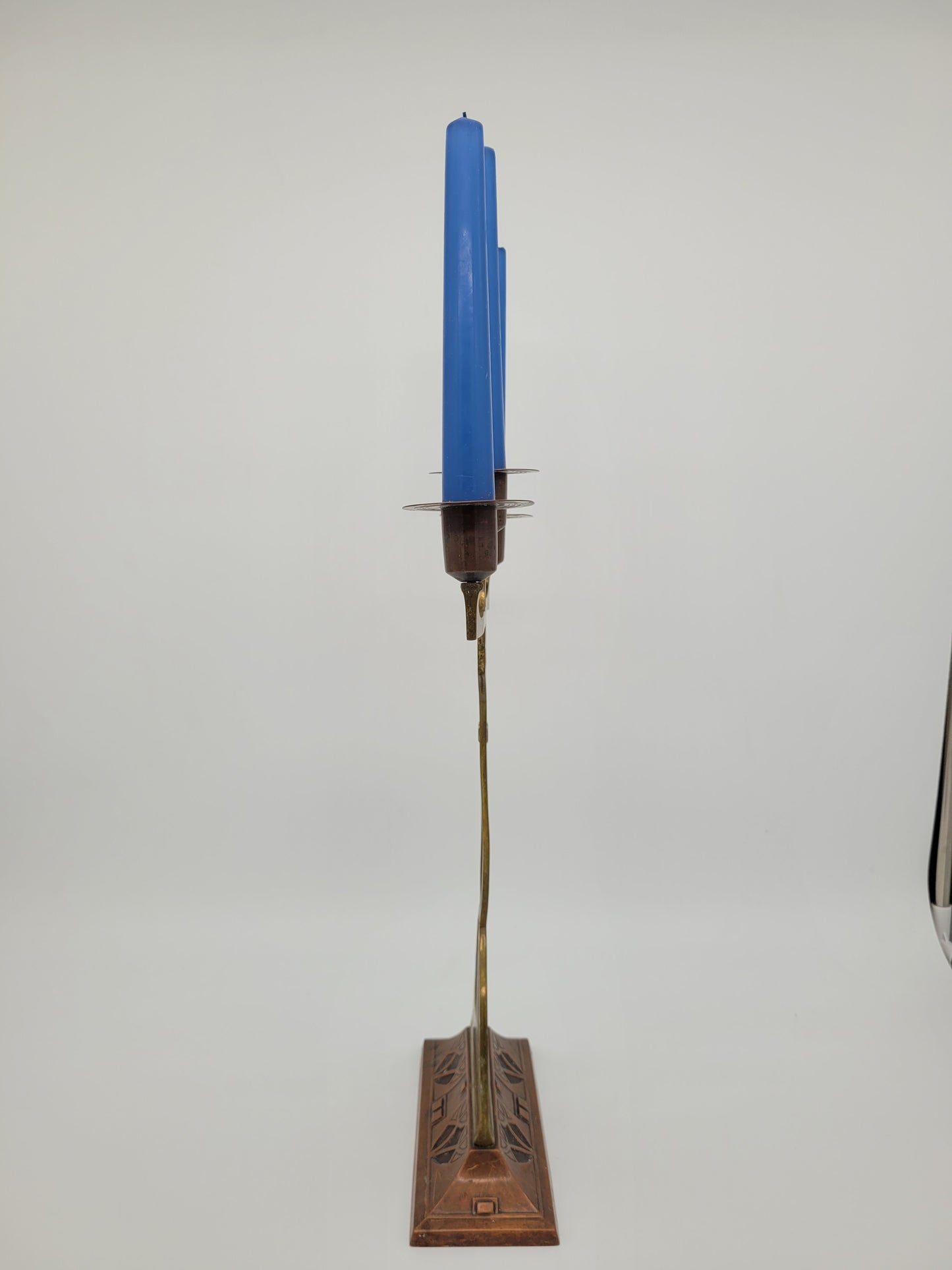 WMF Jugendstil Kerzenständer Kerzenhalter um 1900 Art Nouveau Vintage Antik