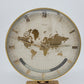 Uhr Tischuhr Kienzle Weltenuhr Mid-Century Vintage