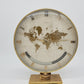 Uhr Tischuhr Kienzle Weltenuhr Mid-Century Vintage
