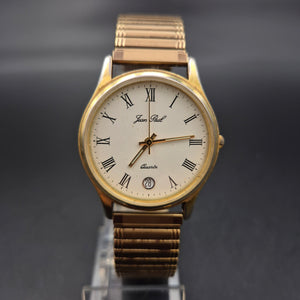 Jean Paul Herren Uhr – Klassischer Look mit römischen Ziffern & Datum