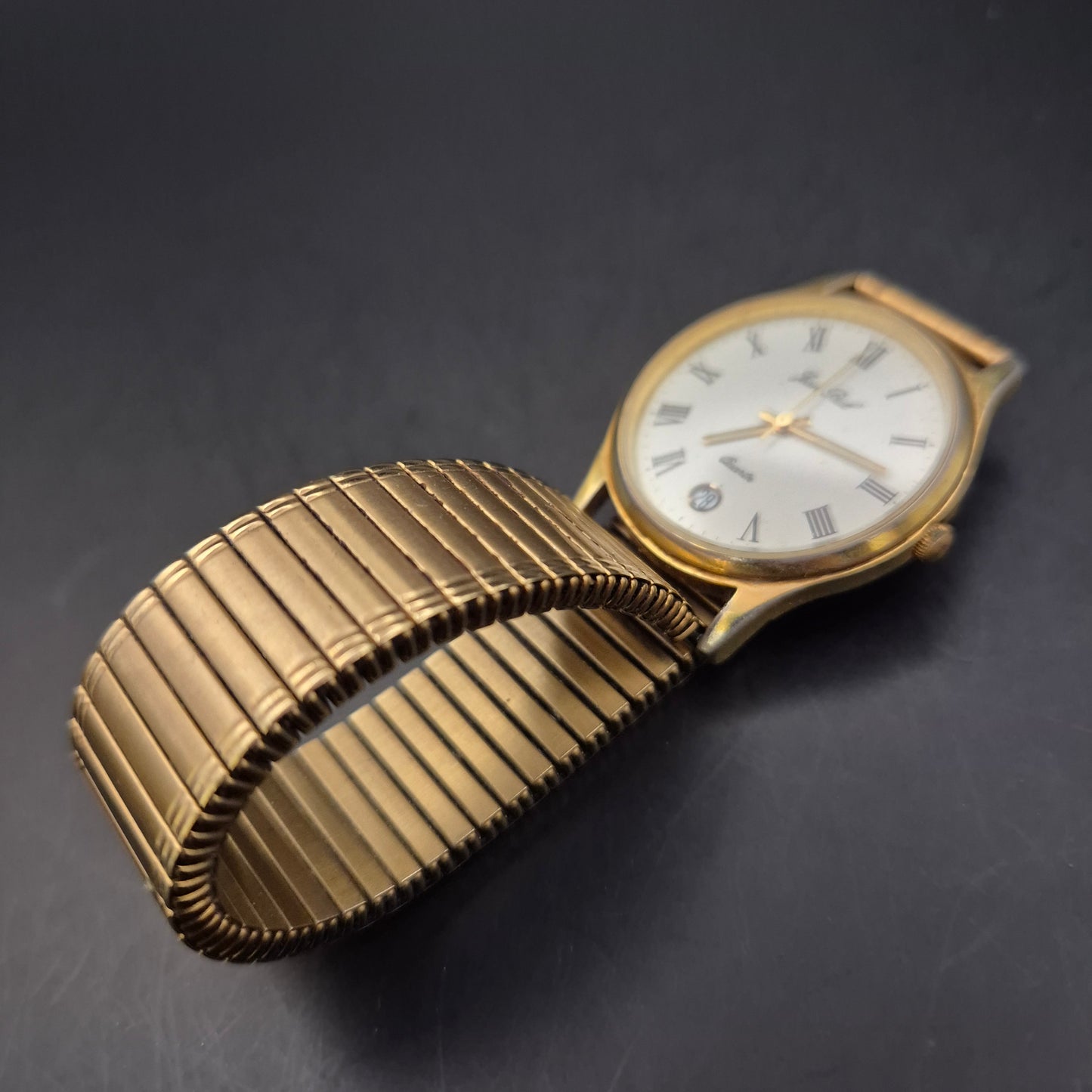 Jean Paul Herren Uhr – Klassischer Look mit römischen Ziffern & Datum