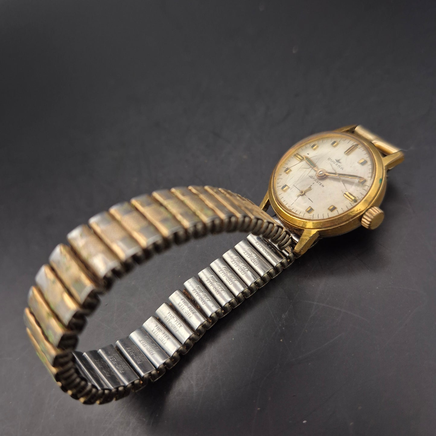 Dugena Damen Uhr – Vintage Handaufzug im klassischen Design