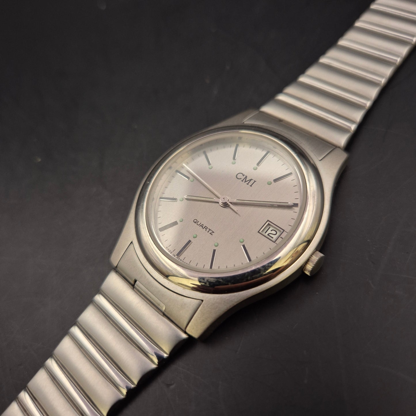 CMI Herren Uhr – Made in Germany mit Datumsanzeige