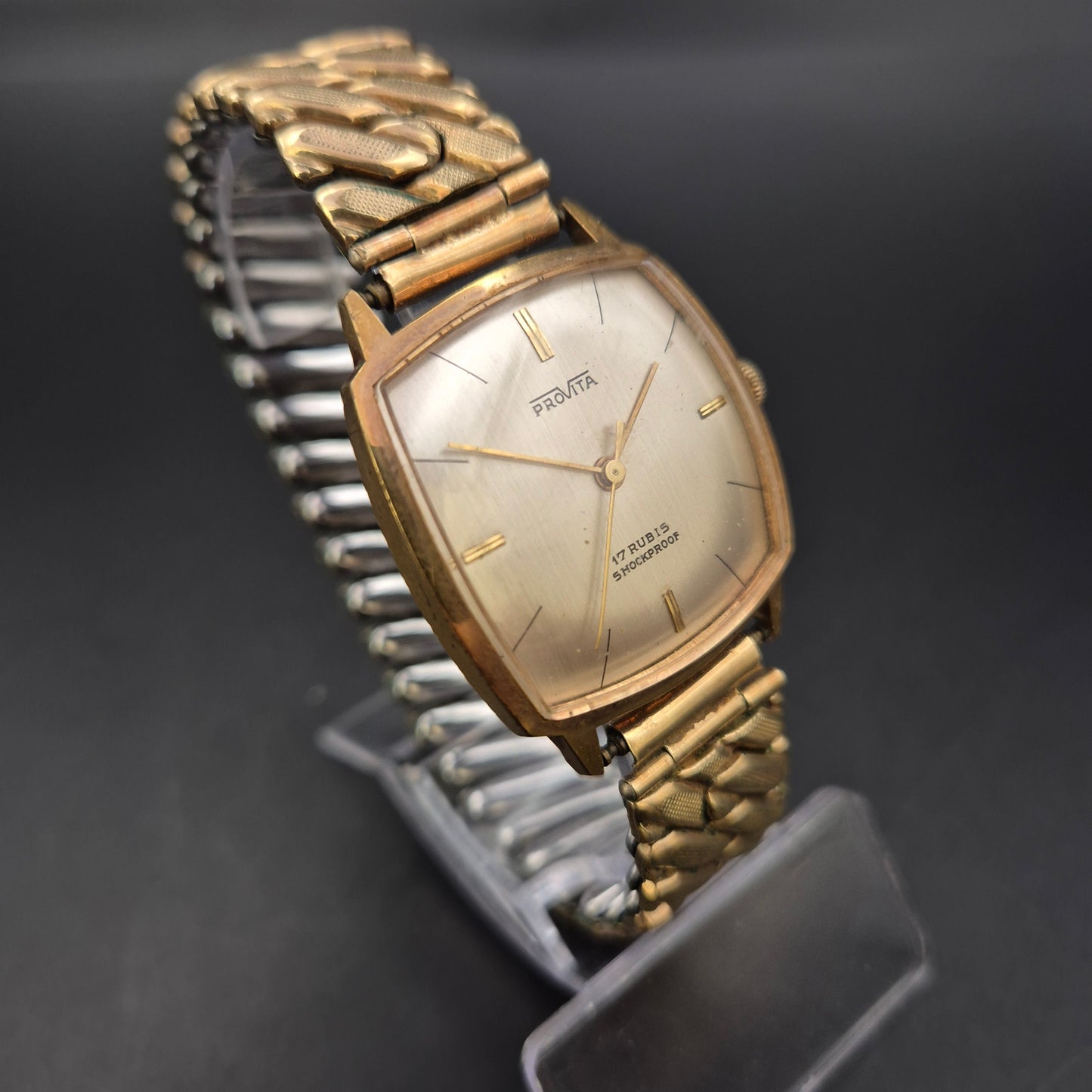 Provita Herren Uhr – Vintage Handaufzug (Defekt)