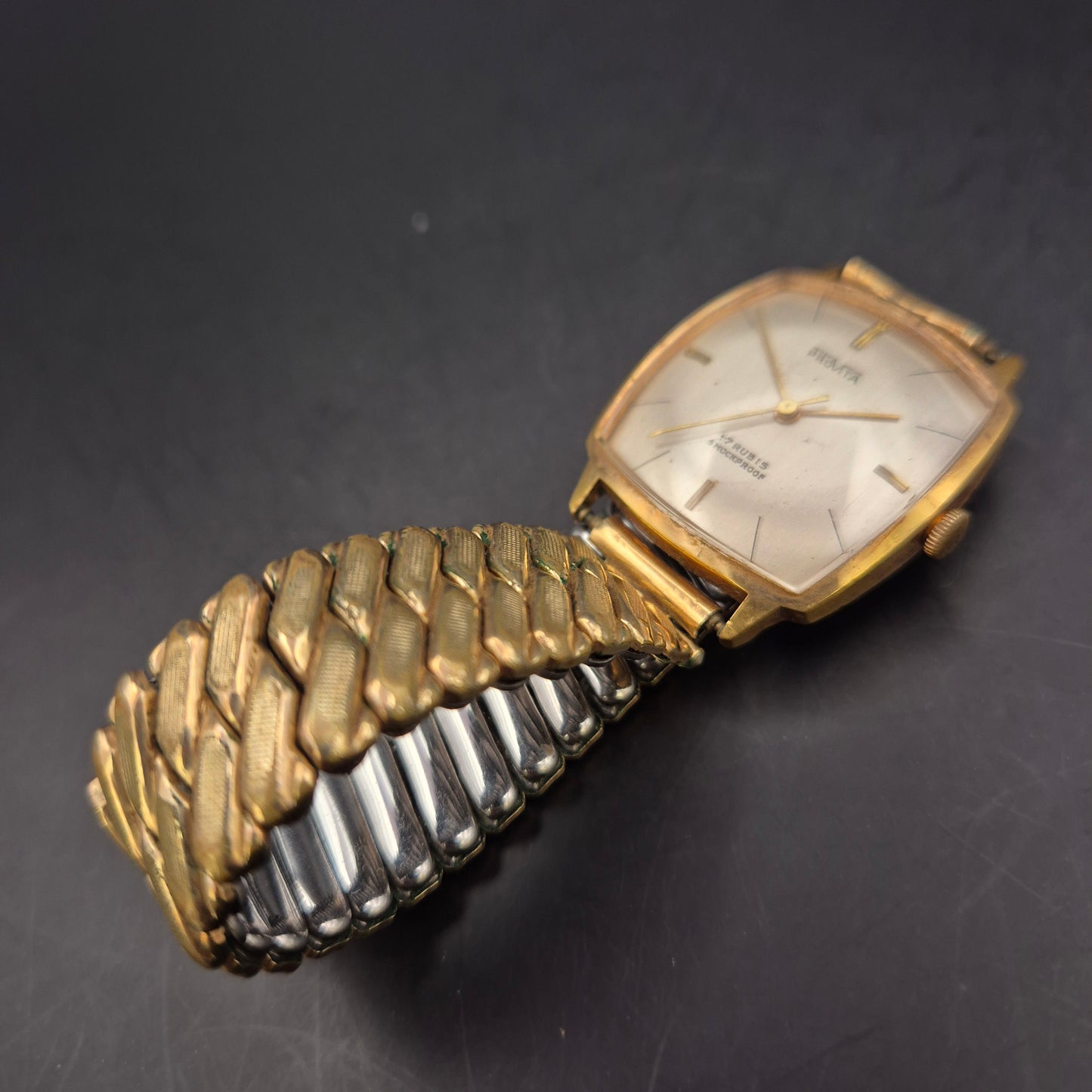 Provita Herren Uhr – Vintage Handaufzug (Defekt)