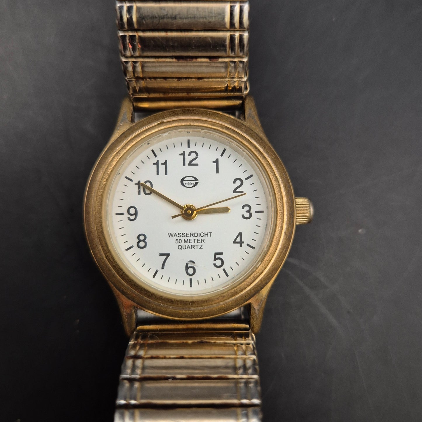 Elite Herren Uhr – Wasserdicht bis 50 m mit Stretcharmband