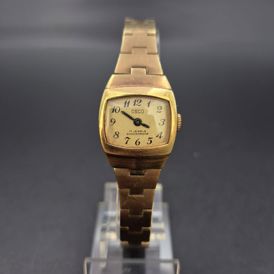OSCO Damen Uhr – Vintage Handaufzug mit 17 Jewels