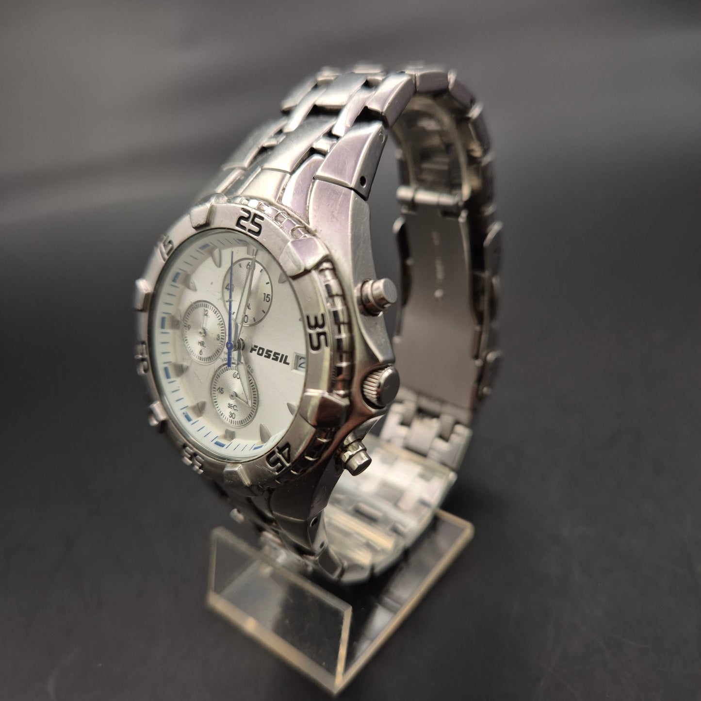 Fossil Blue Chronograph CH-2381 – Edelstahl – Herren Uhr (CH-2381)