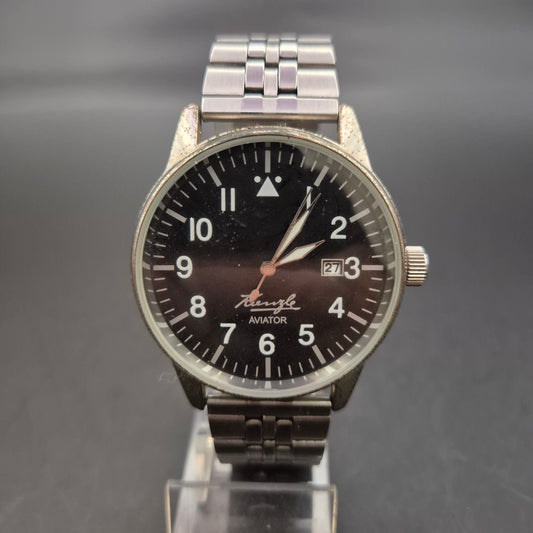 Kienzle Aviator Herren Uhr – Klassisches Fliegerdesign mit Datum