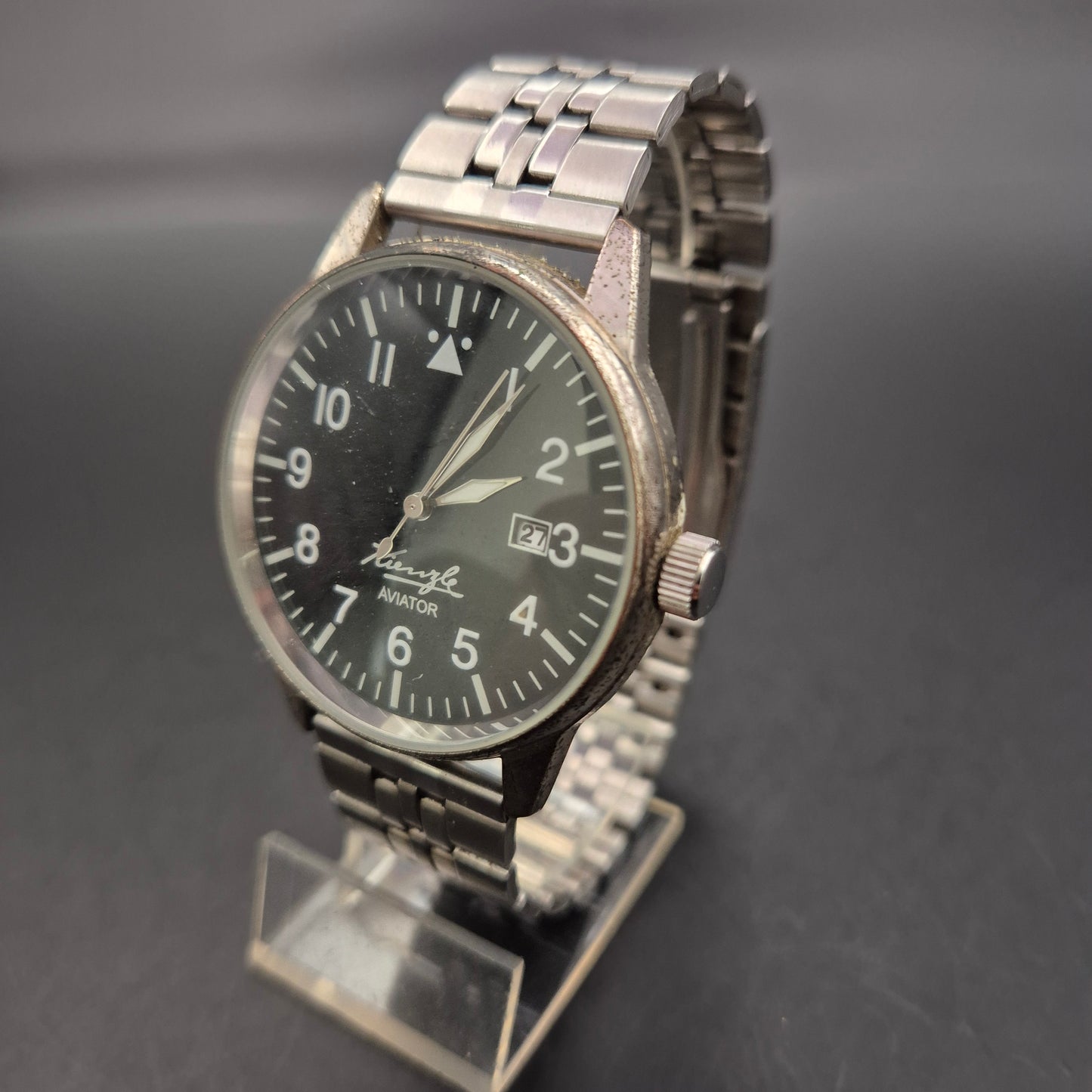 Kienzle Aviator Herren Uhr – Klassisches Fliegerdesign mit Datum