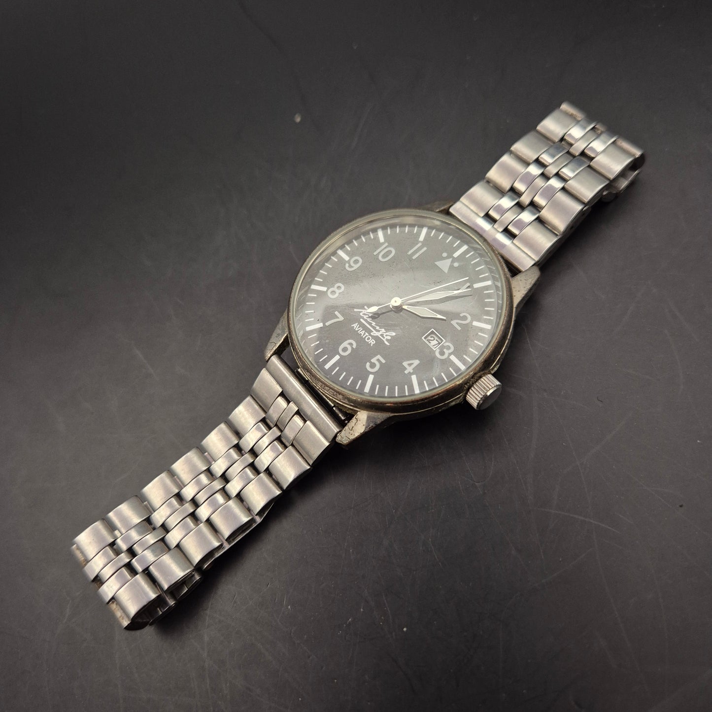 Kienzle Aviator Herren Uhr – Klassisches Fliegerdesign mit Datum