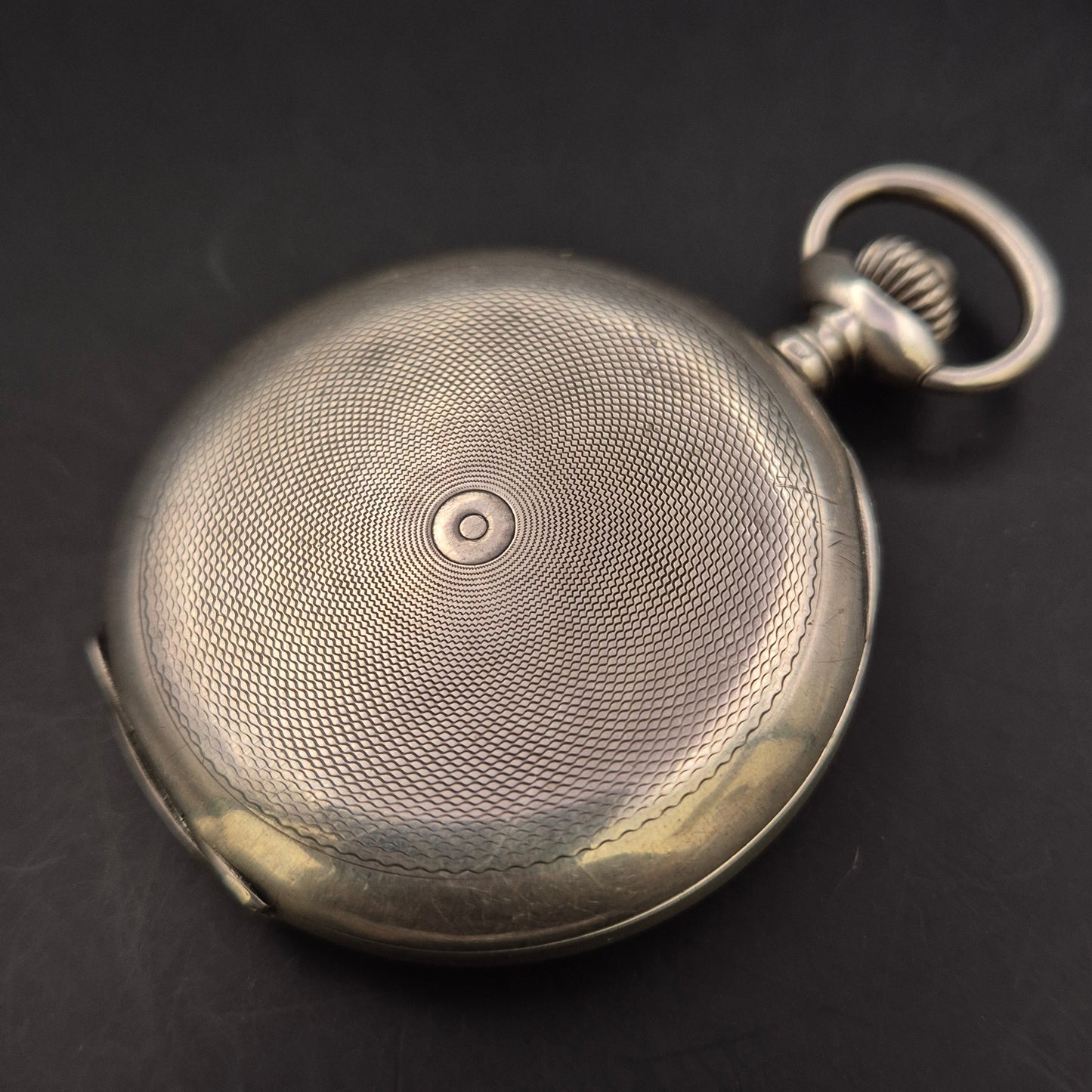 Silberne Chavita Taschenuhr – Handaufzug in 800er Silbergehäuse