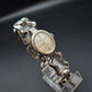 Dugena Damen Uhr – Vintage Handaufzug mit 835er Silberarmband (defekt)