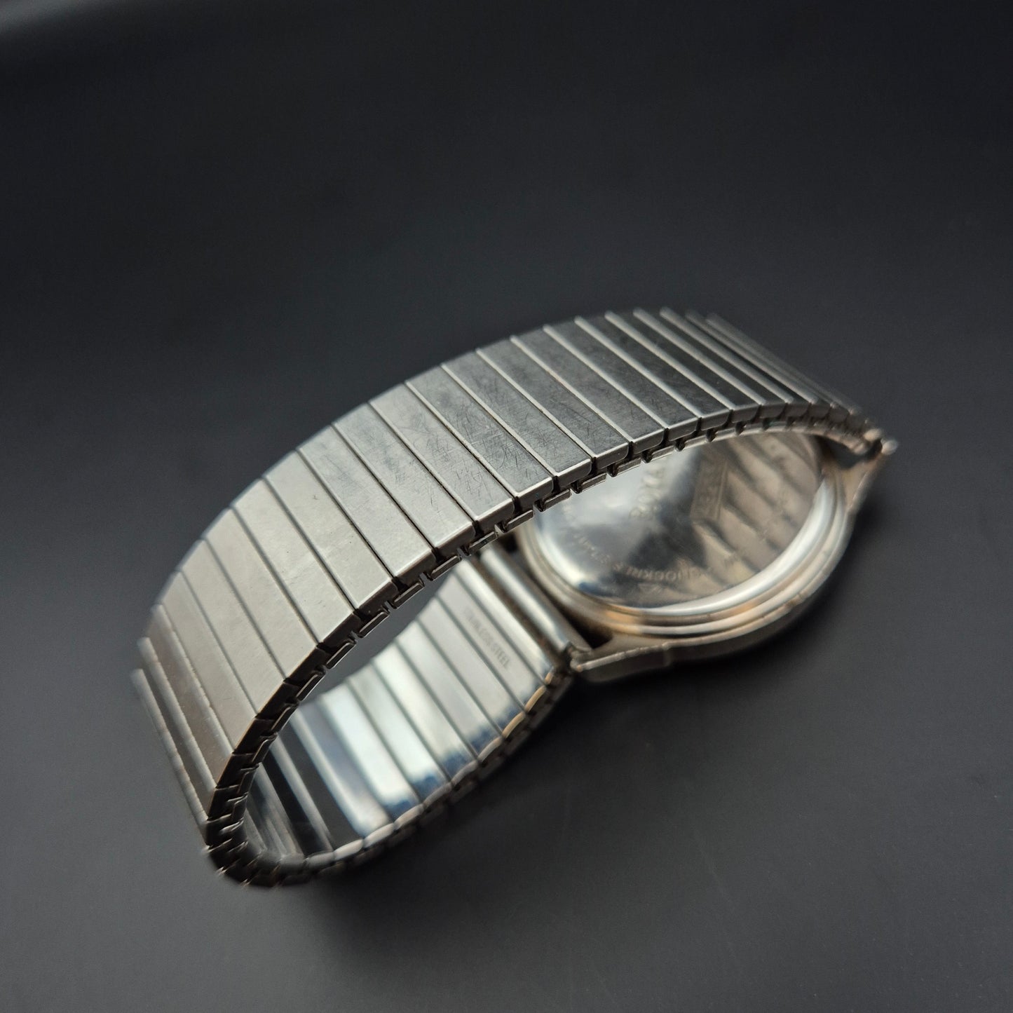 Royal Herren Uhr – Chronograph Look mit Mondphase und Stahlarmband