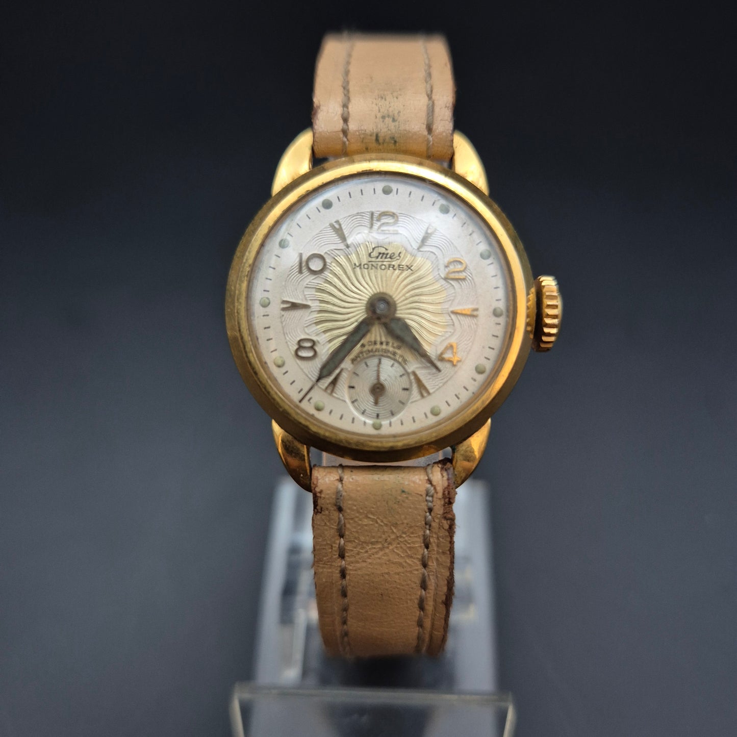 Limes Honorex Damen Uhr – Vintage Handaufzug mit Zierschliff (defekt)