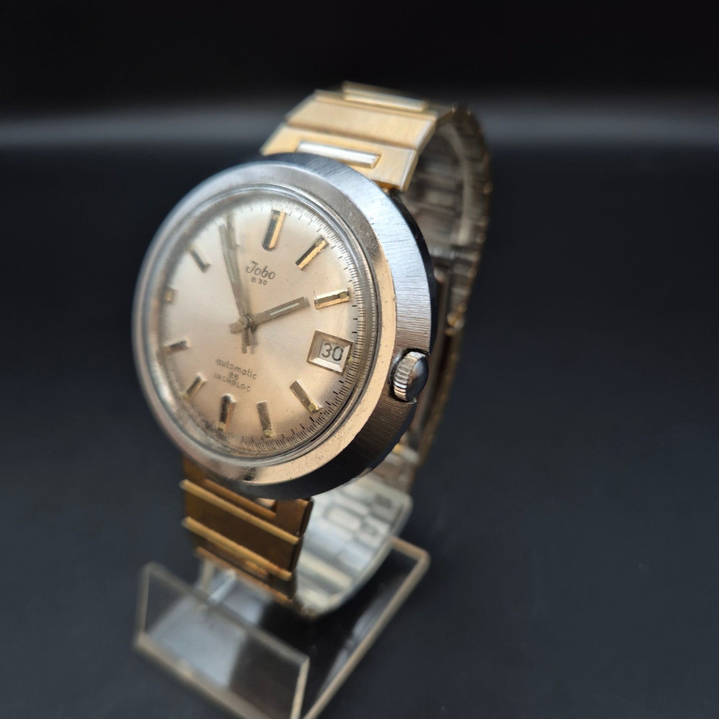 Jobo Herren Uhr Automatic – Vintage Design mit Datumsanzeige