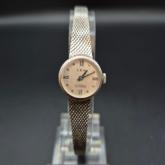 Vintage Lex Damen Uhr – Klassisches Design mit Milanaise-Armband
