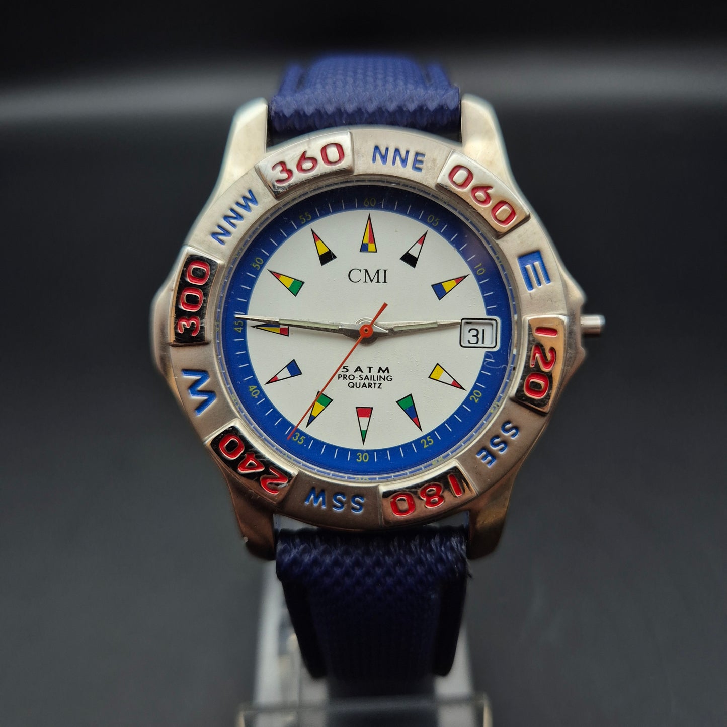 Sportliche CMI Pro-Sailing Uhr – Wasserdicht & Robust