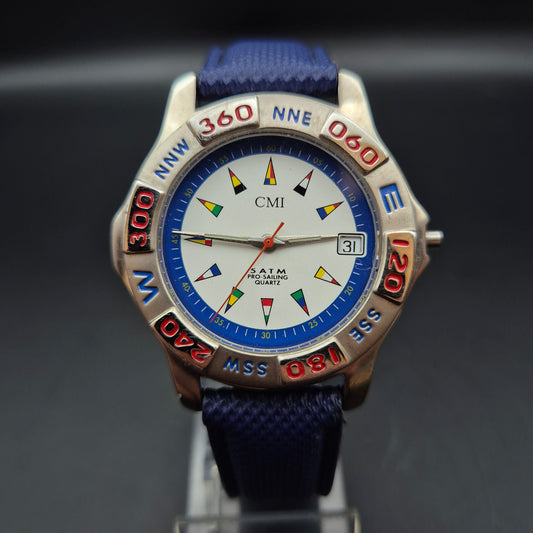 Sportliche CMI Pro-Sailing Uhr – Wasserdicht & Robust