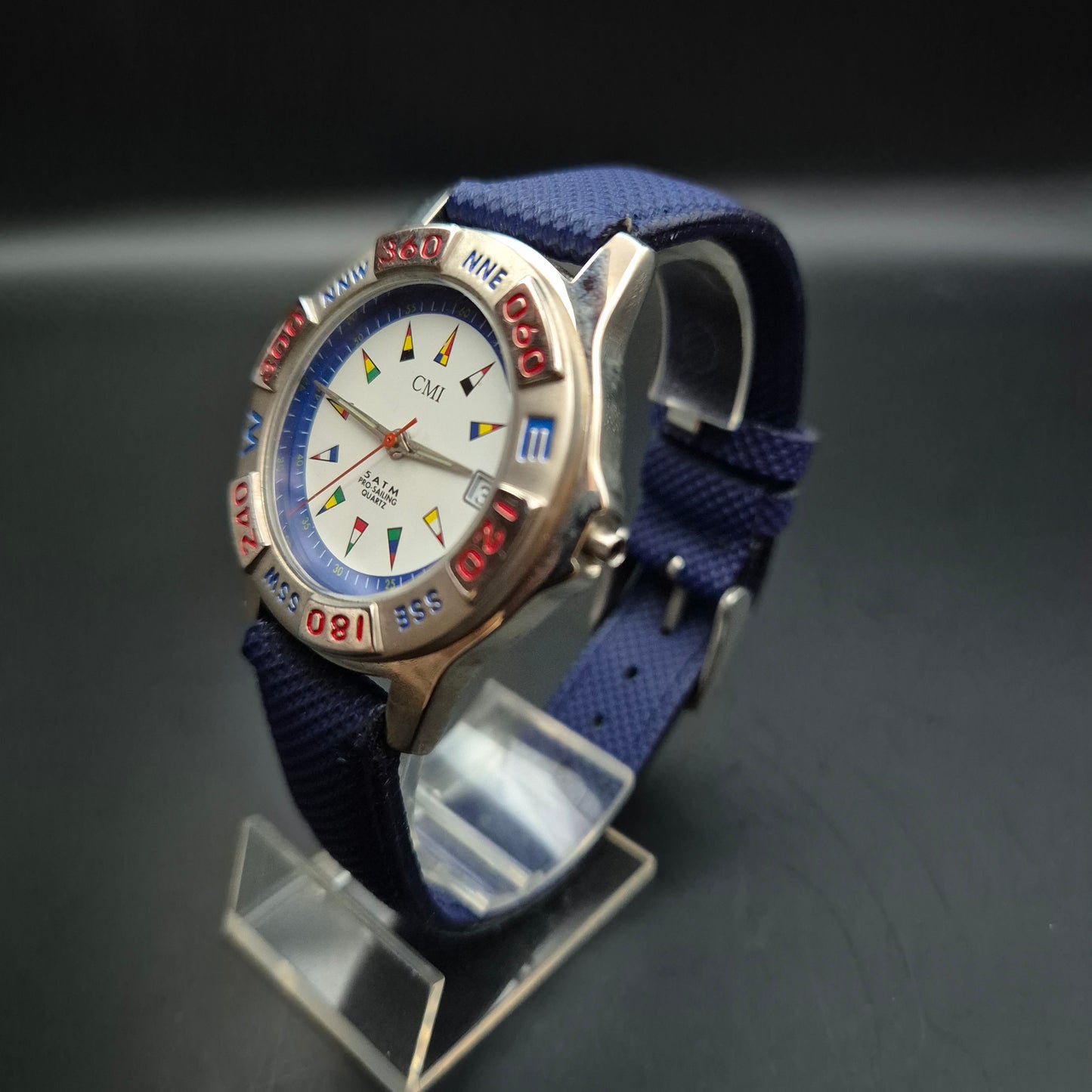 Sportliche CMI Pro-Sailing Uhr – Wasserdicht & Robust