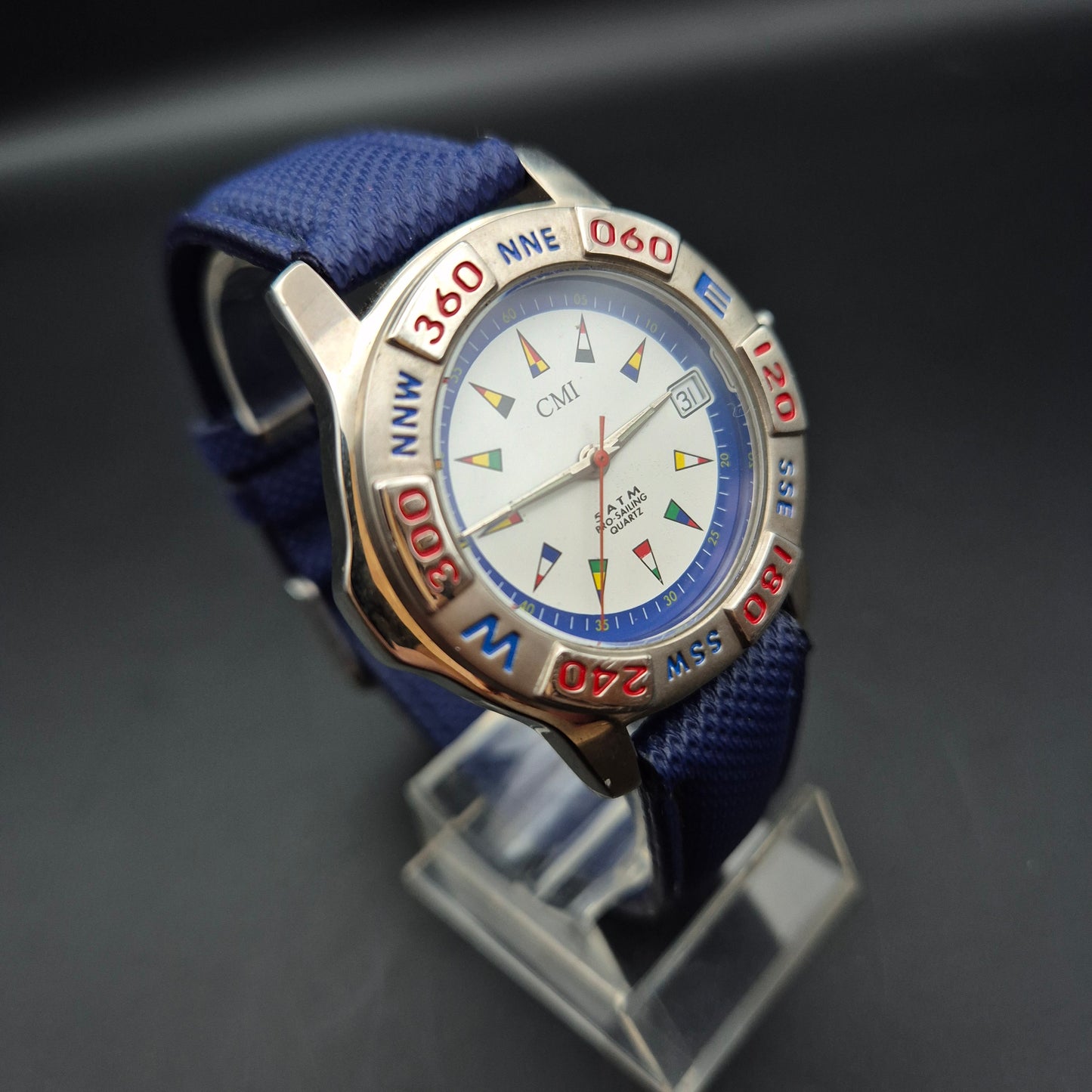 Sportliche CMI Pro-Sailing Uhr – Wasserdicht & Robust