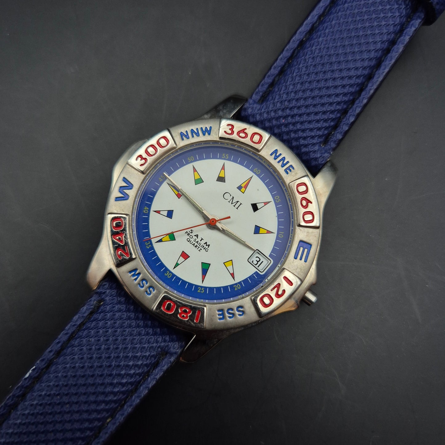 Sportliche CMI Pro-Sailing Uhr – Wasserdicht & Robust