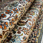 Kashmir Teppich Reine Seide Medaillon florales Design