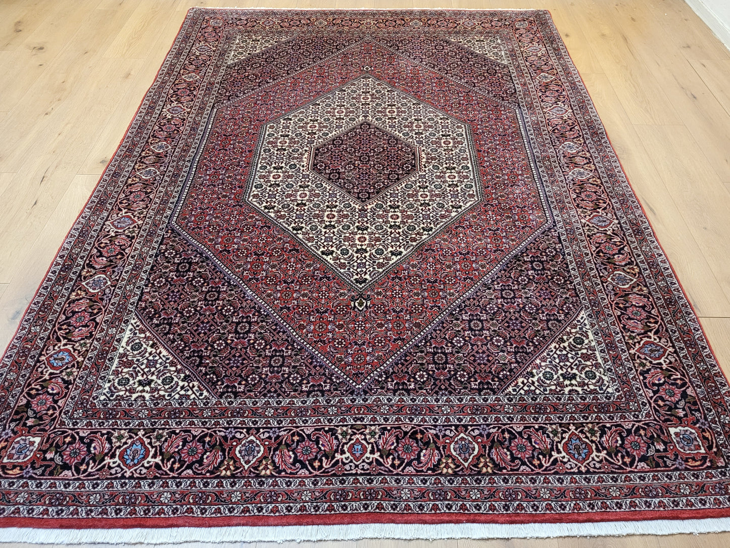 Bidjar Teppich Korkwolle fein klassisches Medaillon