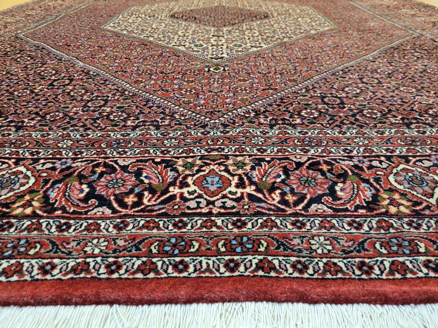 Bidjar Teppich Korkwolle fein klassisches Medaillon