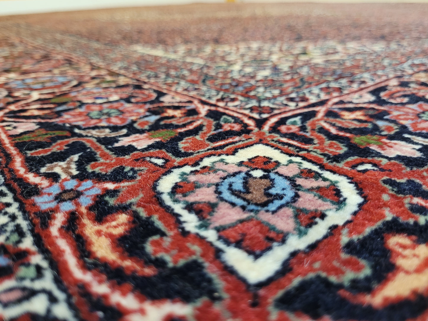 Bidjar Teppich Korkwolle fein klassisches Medaillon