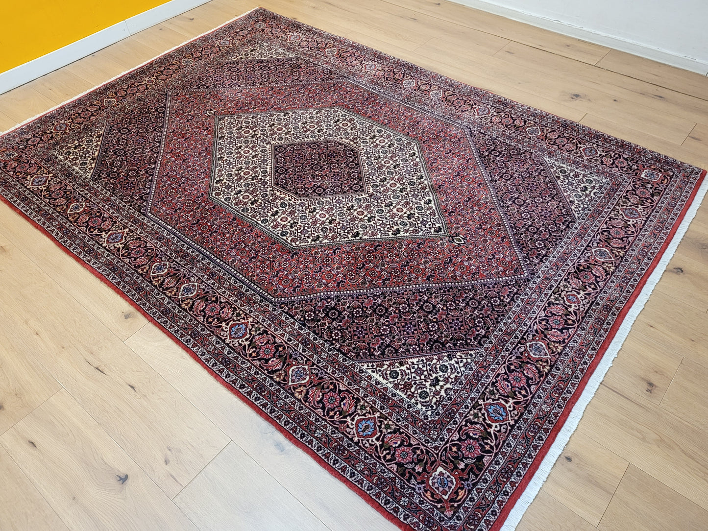 Bidjar Teppich Korkwolle fein klassisches Medaillon