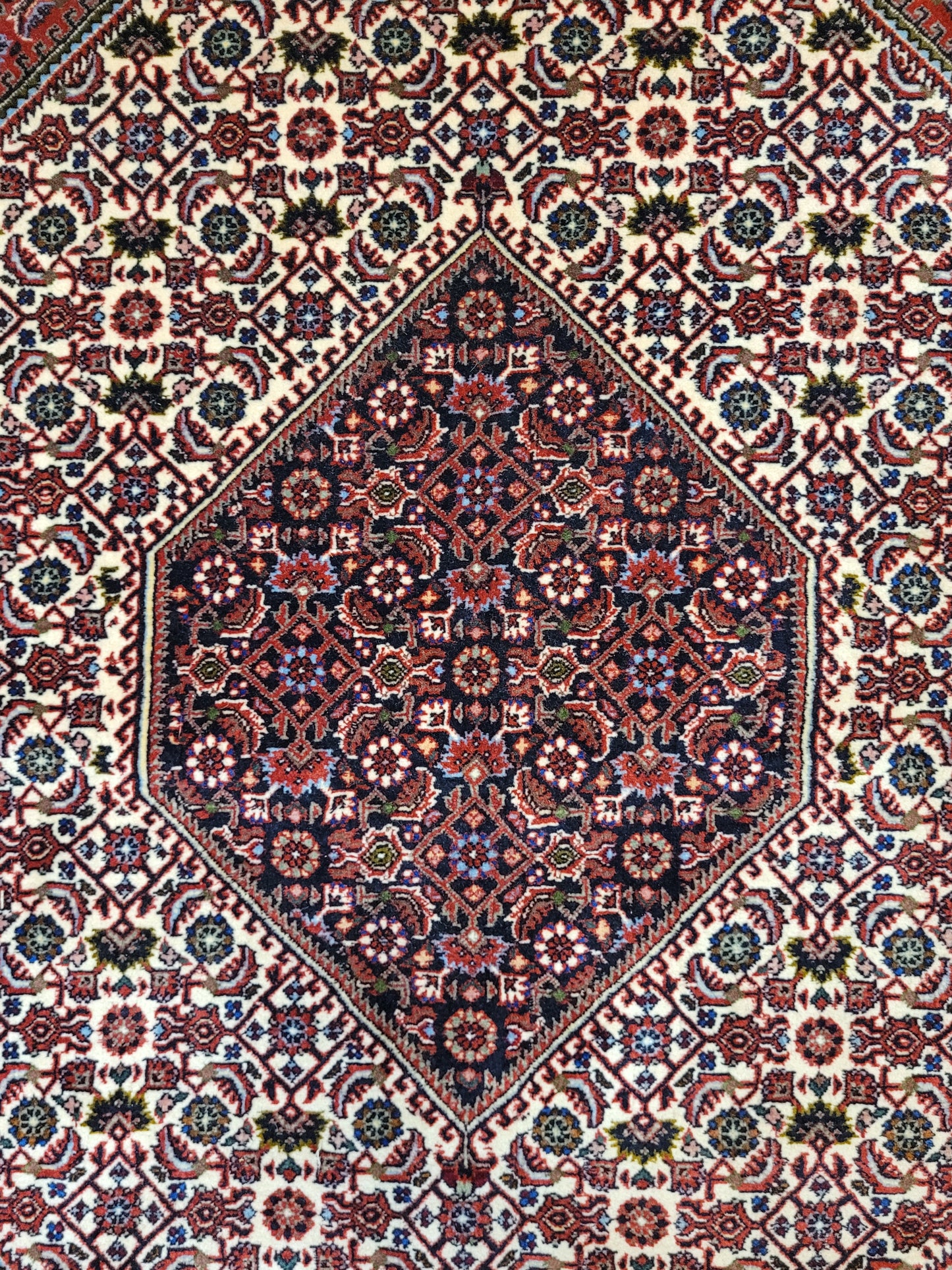 Bidjar Teppich Korkwolle fein klassisches Medaillon