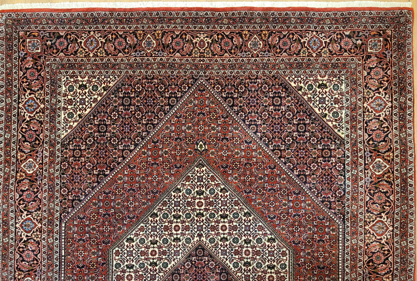 Bidjar Teppich Korkwolle fein klassisches Medaillon