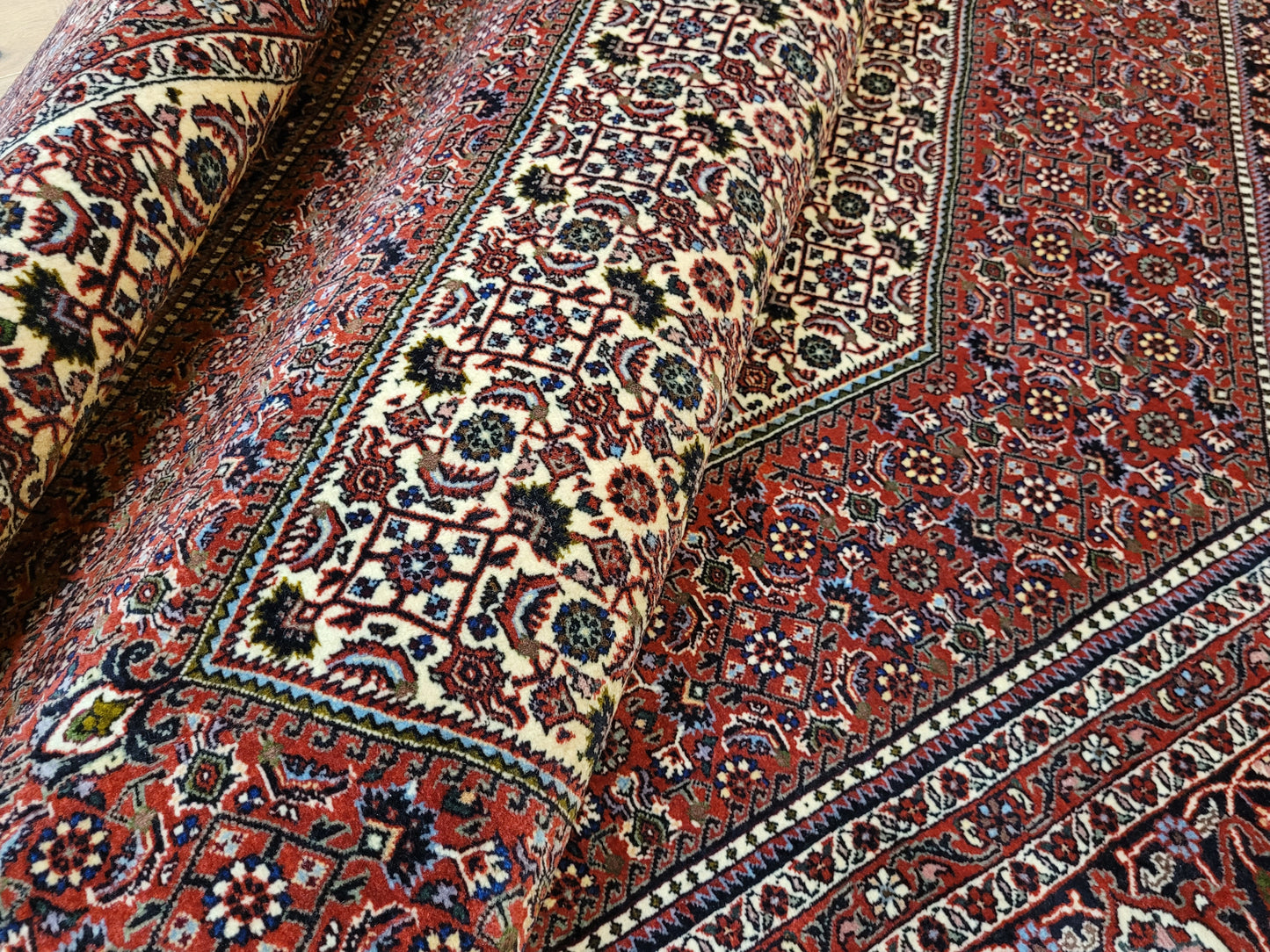 Bidjar Teppich Korkwolle fein klassisches Medaillon