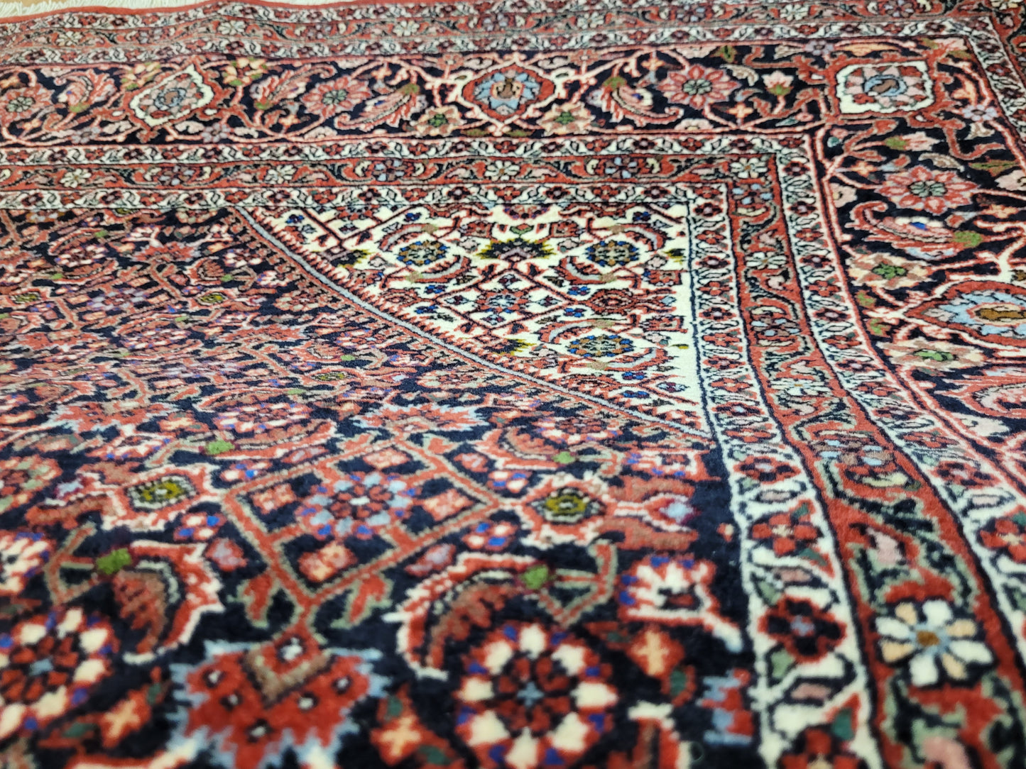 Bidjar Teppich Korkwolle fein klassisches Medaillon