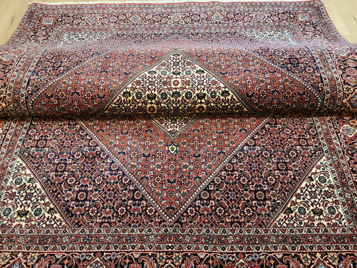 Bidjar Teppich Korkwolle fein klassisches Medaillon