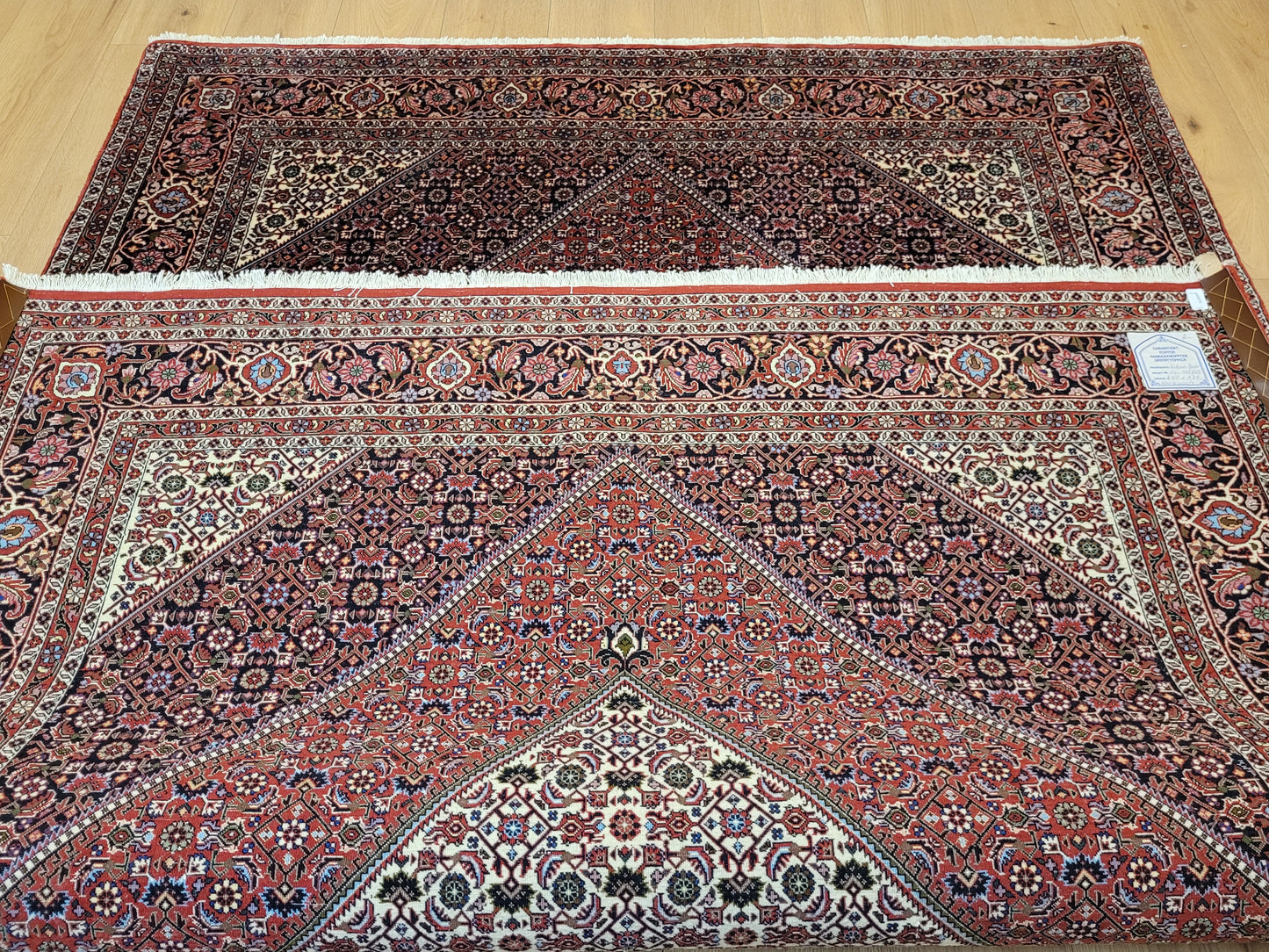 Bidjar Teppich Korkwolle fein klassisches Medaillon