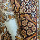 Seidenteppich Kashmir Lebensbaum feine Knüpfung edles Design