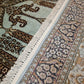 Seidenteppich Kashmir Lebensbaum feine Knüpfung edles Design