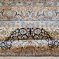 Kaschmir Teppich feine Handknüpfung Medaillon Design