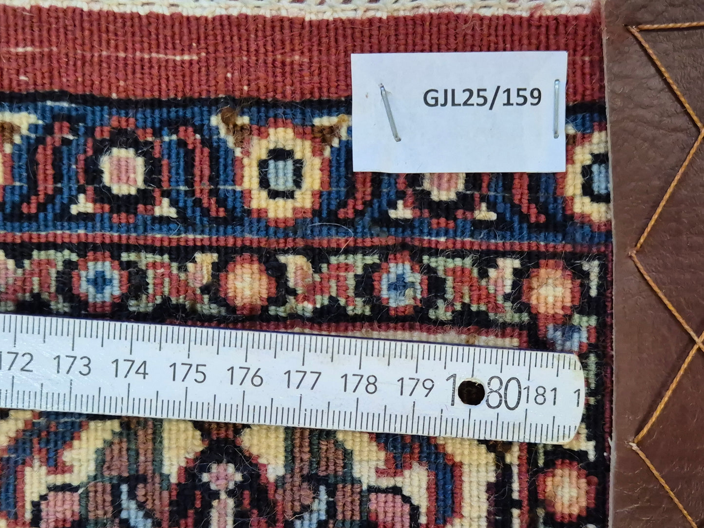 Bidjar Teppich Korkwolle feine Knüpfung geometrisches Medaillon