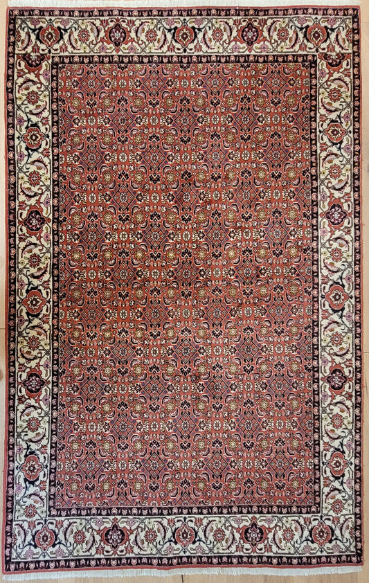 Bidjar Teppich Korkwolle robuste Handknüpfung