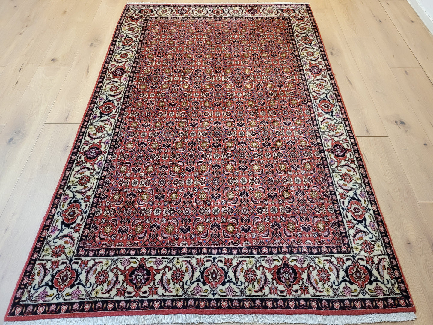 Bidjar Teppich Korkwolle robuste Handknüpfung