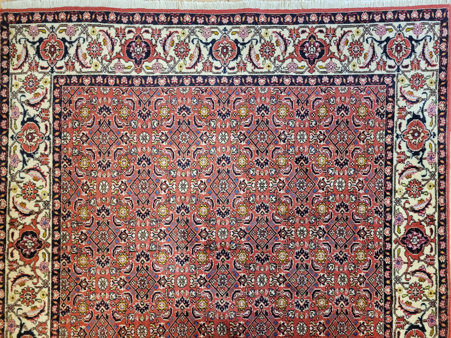 Bidjar Teppich Korkwolle robuste Handknüpfung