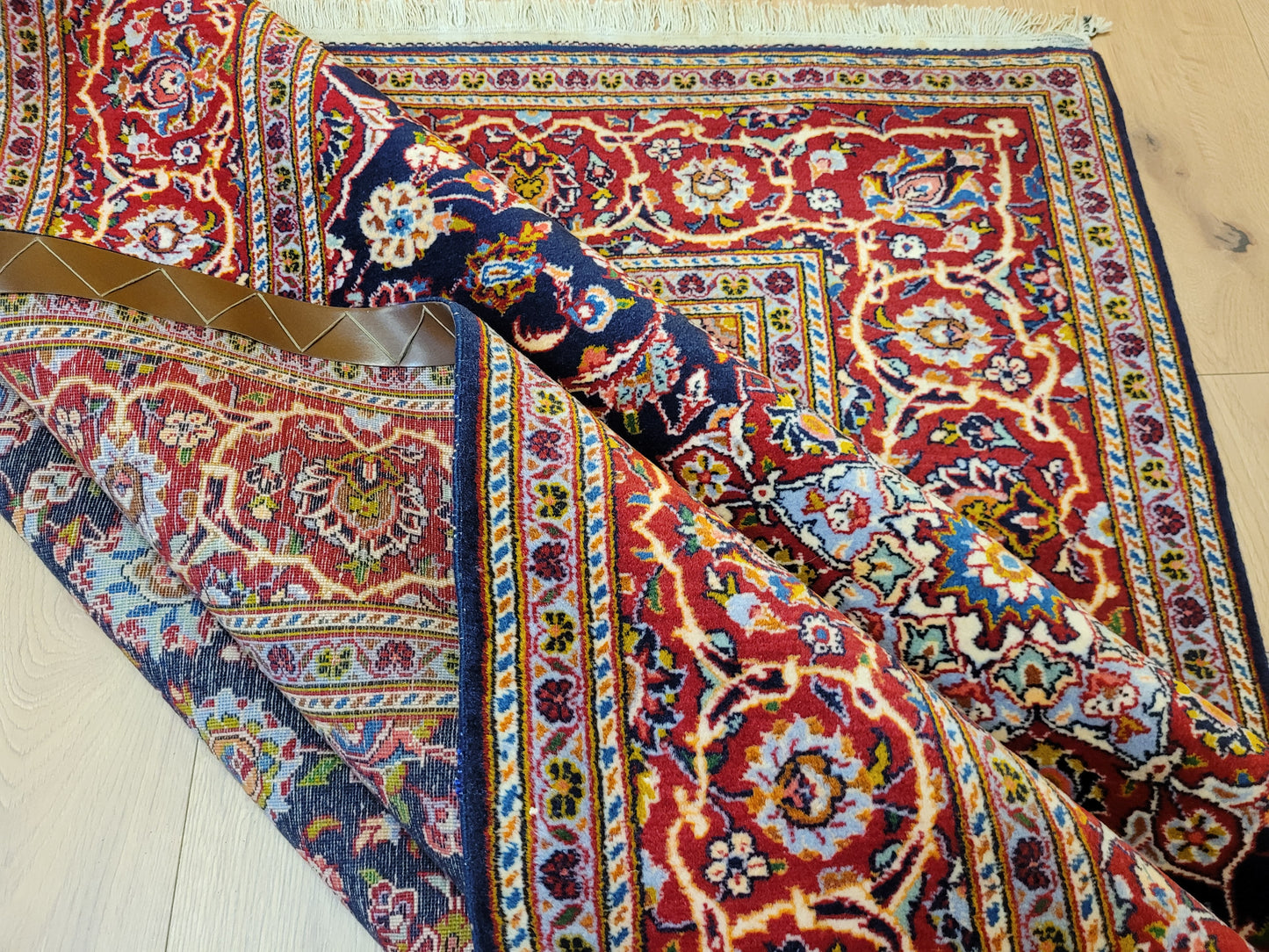 Keschan Teppich Korkwolle feine Handknüpfung