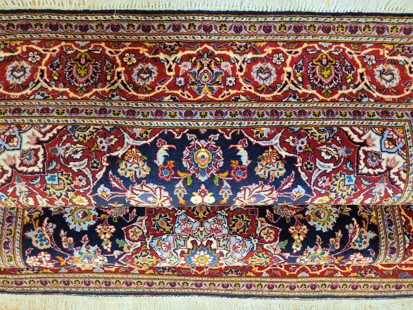 Keschan Teppich Korkwolle feine Handknüpfung