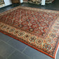 Perserteppich Orientteppich Handgeknüpfter Teppich Sarough 355x285cm
