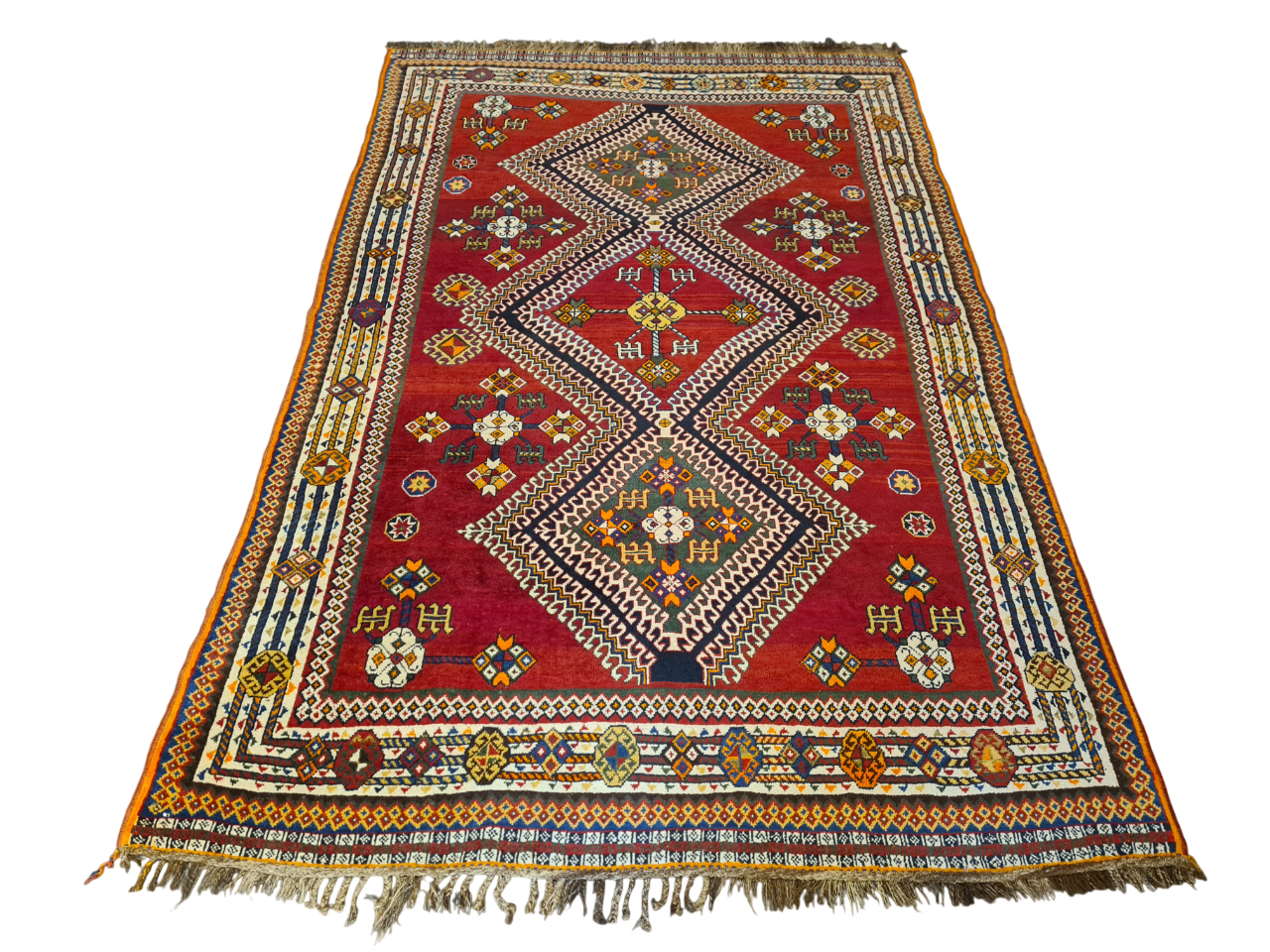 Perserteppich Orientteppich Handgeknüpfter Teppich Shiraz 260x170cm